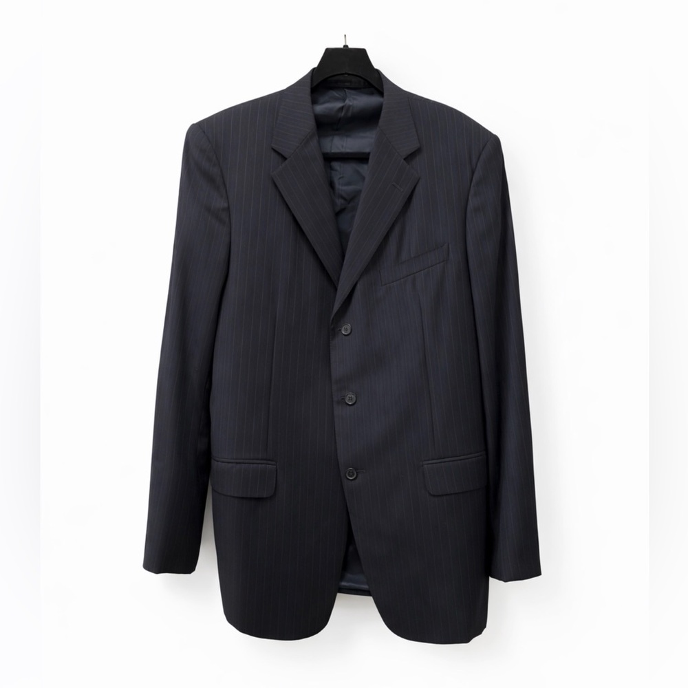 Ermenegildo Zegna Blazer Mens Trofeo 100% Wool Sport Coat 56L Made In Italy